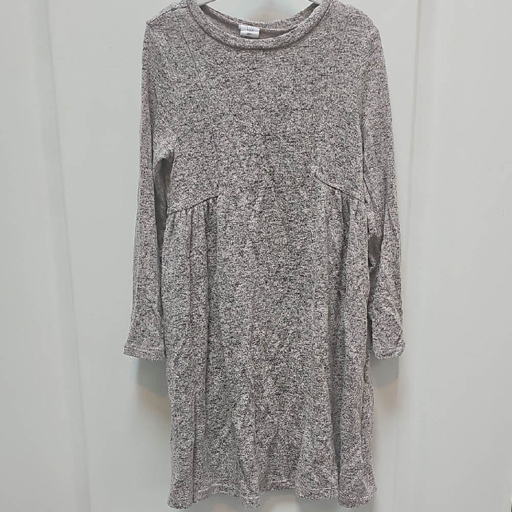 GAP Kids Gray Heathered Dress